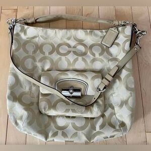 Coach 14912 Sateen Canvas Kristin  Hobo Designer Women's Bag